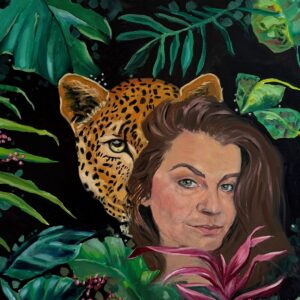 "Discretion" Original Painting