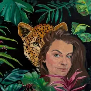 "descretion" original painting