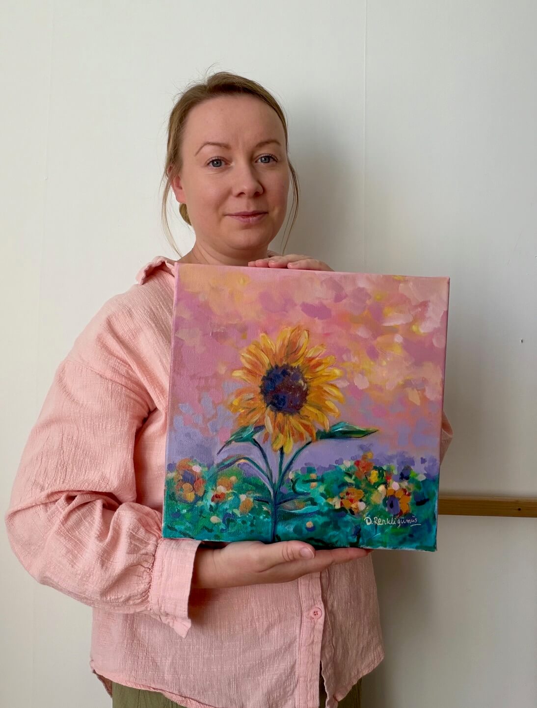 "Happiness" Original Painting - Image 2