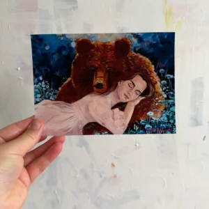 "Bravery" Mini Fine Art Print